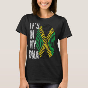 It S In My Dna Jamaica Flag Men Women Kids T-Shirt