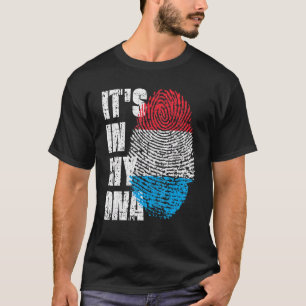It S In My Dna Luxembourg Flag Luxembourgish T-Shirt