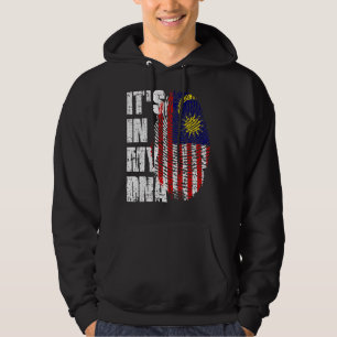 It S In My Dna Malaysia Flag Malaysian Hoodie