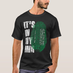 It S In My Dna Saudi Arabia Flag Saudi Arabian T-Shirt