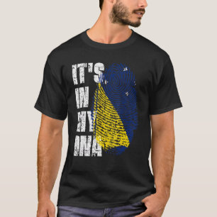It S In My Dna Tokelau Flag Tokelauans T-Shirt