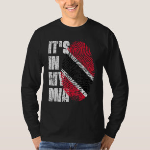 It S In My Dna Trinidad And Tobago Flag Trinidadia T-Shirt