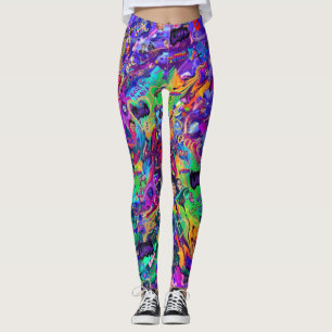 It’s Just Graffiti 2 By CBDOilPrincess Leggings