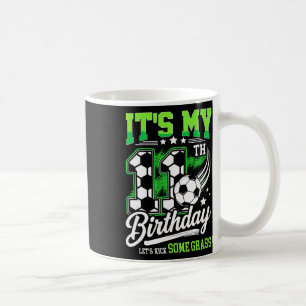 It’s My 11th Birthday Soccer 11 Year Old Soccer Pl Coffee Mug