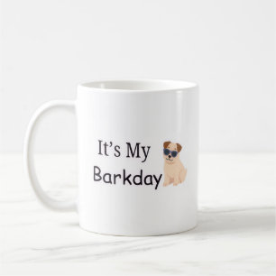 It’s My Barkday Cute Puppy Mug
