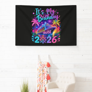 It’s My Birthday Cruise 2026 Banner