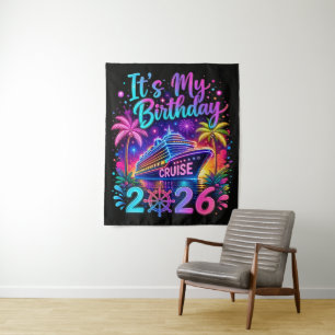 It’s My Birthday Cruise 2026 Tapestry