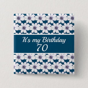 It’s my Birthday Custom Birthday 15 Cm Square Badge