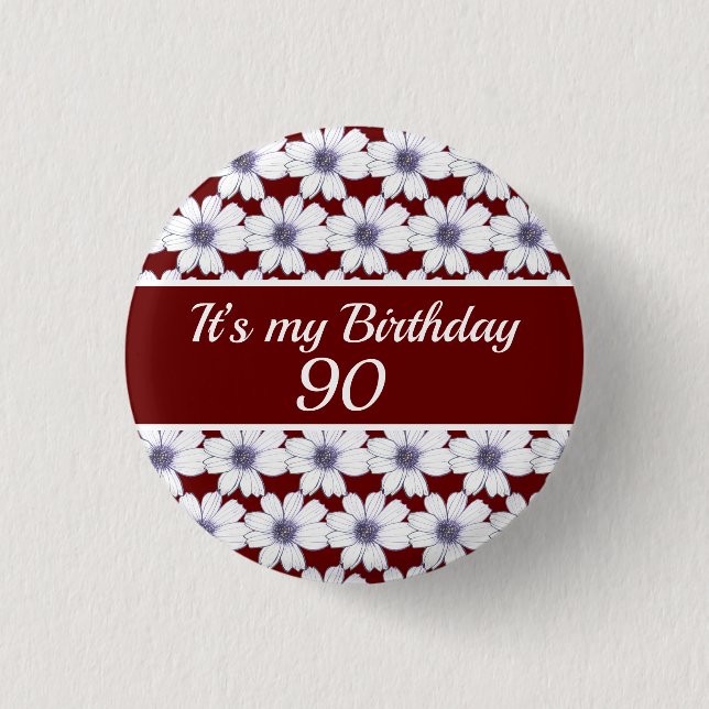 It’s my Birthday Custom Birthday 3 Cm Round Badge (Front)
