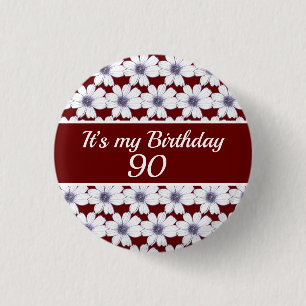 It’s my Birthday Custom Birthday 3 Cm Round Badge