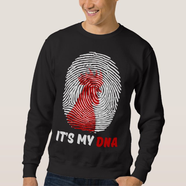 IT S MY DNA CHICKEN   SWEATSHIRT (Front)