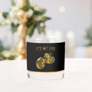 „It’s My Life“: Golden Bike 3D - Whiskey Glass