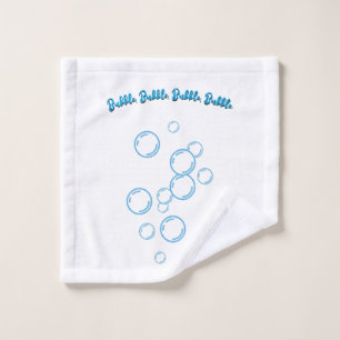 It’s nobody’s fault bubbles up  wash cloth