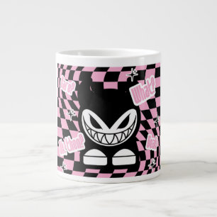It’s Not Labubou, It’s Lachouchou Pink Aesthetic Large Coffee Mug