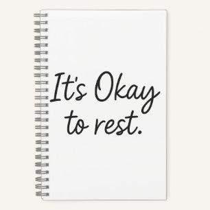 It’s Okay to Rest – Self-Reflection Journal