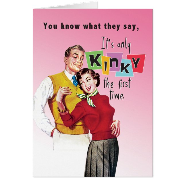 It’s Only Kinky The First Time Valentine’s Day Car (Front)