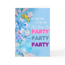 It’s Party Time (Jeremiah 29:11) Birthday