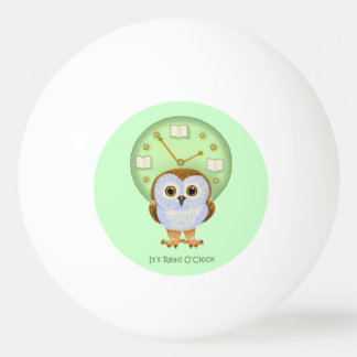 It’s Read O’Clock Ping Pong Ball