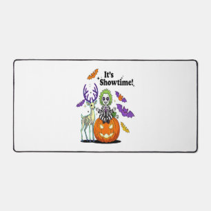 It’s Showtime Funny Halloween Desk Mat