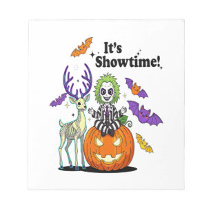 It’s Showtime Funny Halloween Notepad