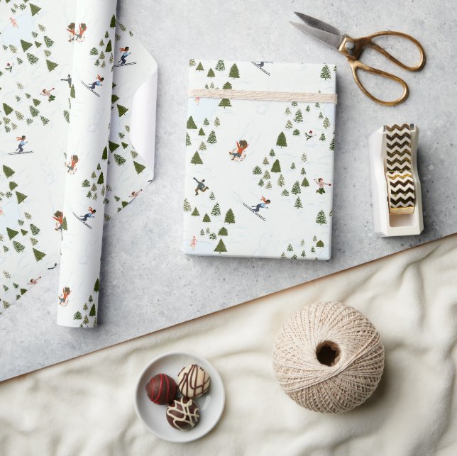 It’s Snowtime! Wrapping Paper (Crafts)