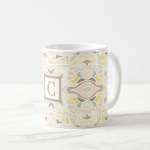 It’s So Ivory Geometric Abstract Pattern  Coffee Mug
