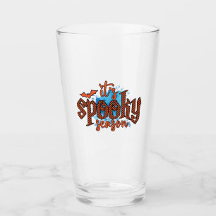 It’s Spooky Season – Orange Polka Dot Glass