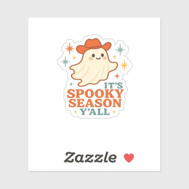 It’s Spooky Season Y’all Cowboy Boo (Sheet)