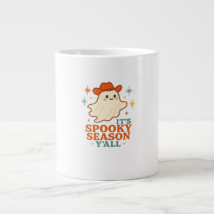 It’s Spooky Season Y’all Cowboy Boo Large Coffee Mug
