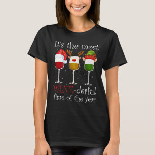 It_s the Most Wine-Derful Time of the Year Xmas T-Shirt
