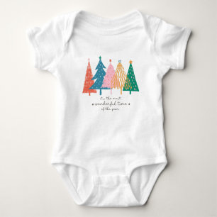 It’s the most wonderful time of the year Christmas Baby Bodysuit