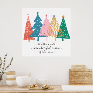 It’s the most wonderful time of the year Christmas Poster