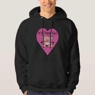 It S Time For Meditating Pig Hoodie