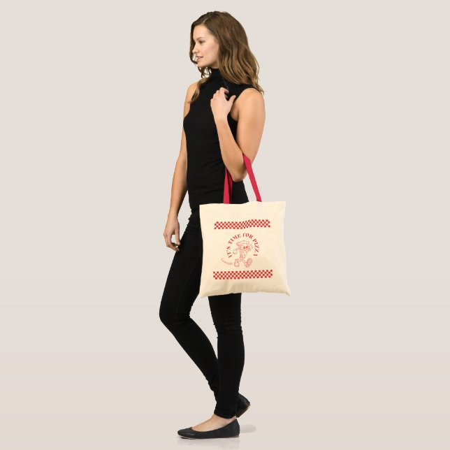 It’s Time for Pizza! Tote Bag (Front (Model))