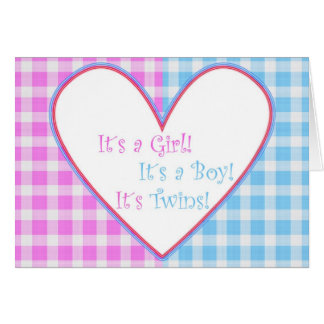 It´s Twins! Card