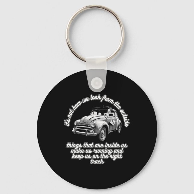 It S What's Inside  Key Ring (Front)