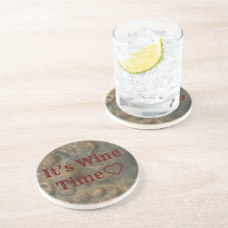 “It’s Wine Time” Coaster