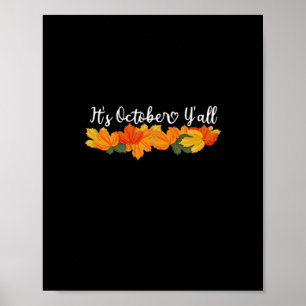 It’s Y’all Cute Fall Creative Casual Poster