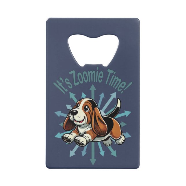 It’s Zoomie Time Basset Hound (Front)