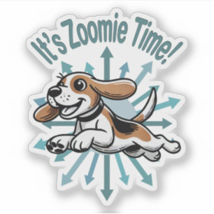 It’s Zoomie Time Beagle