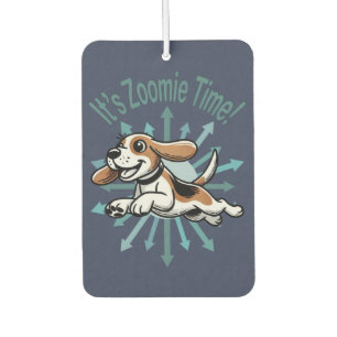 It’s Zoomie Time Beagle Car Air Freshener