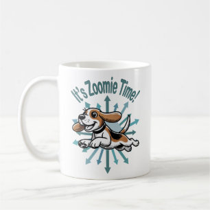 It’s Zoomie Time Beagle Coffee Mug