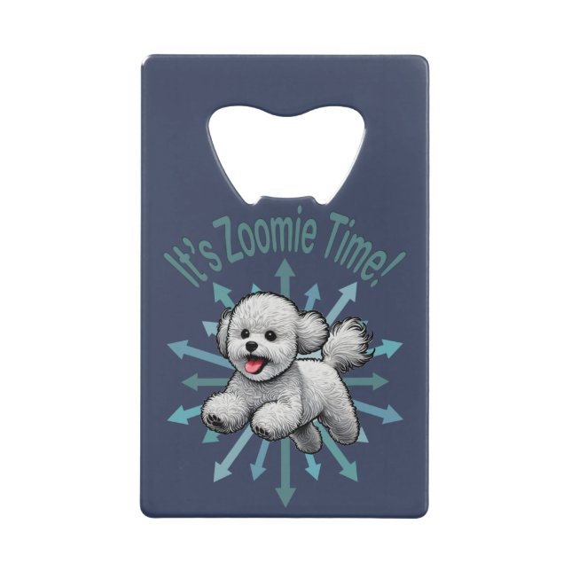 It’s Zoomie Time Bichon Frise (Front)