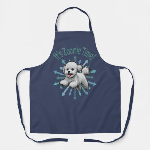 It’s Zoomie Time Bichon Frise Apron