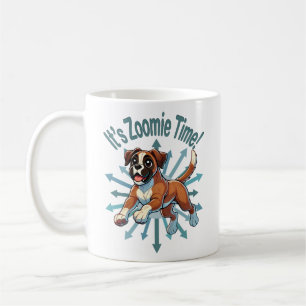 It’s Zoomie Time Boxer Coffee Mug