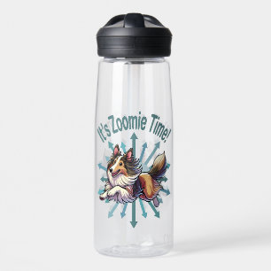 It’s Zoomie Time Collie Water Bottle