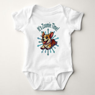It’s Zoomie Time Corgi Baby Bodysuit