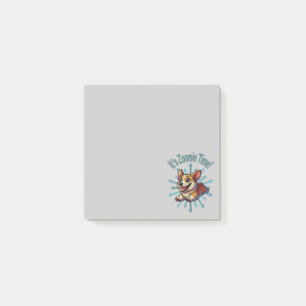 It’s Zoomie Time Corgi Post-it Notes