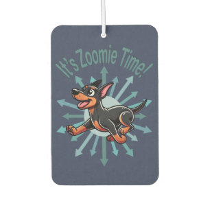 It’s Zoomie Time Doberman Pincher Car Air Freshener