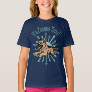 It’s Zoomie Time German Shepherd T-Shirt